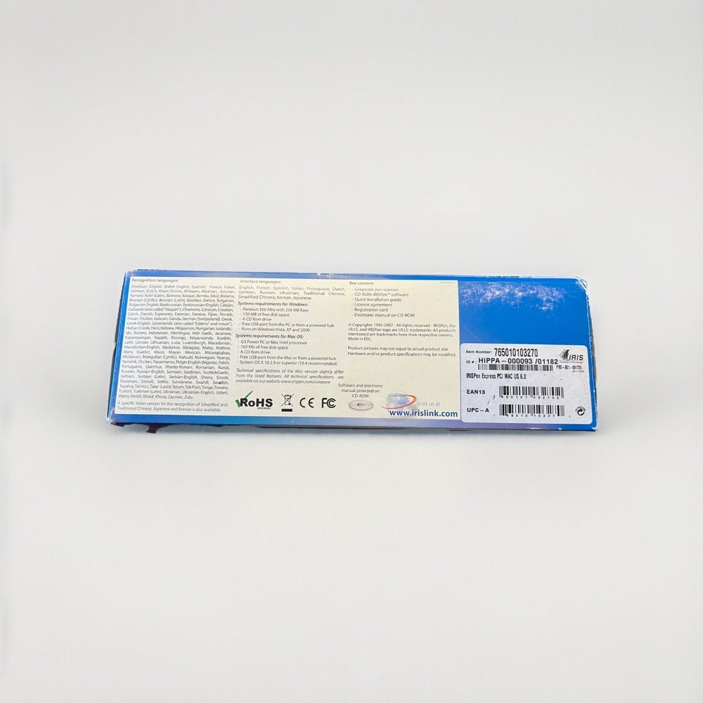IRIS Pen Express 6 Handheld‎ Scanner PC/Mac US 6.0 - Picture 4 of 5